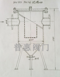 籃式過(guò)濾器結(jié)構(gòu)圖